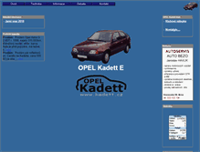 Tablet Screenshot of kadett.cz